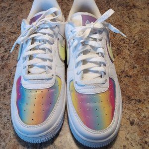 Nike Air Force 1 Easter Edition Women's Sneakers Size 7.5 CW0367-100